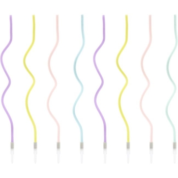 Curl Candles - Pastel Mix